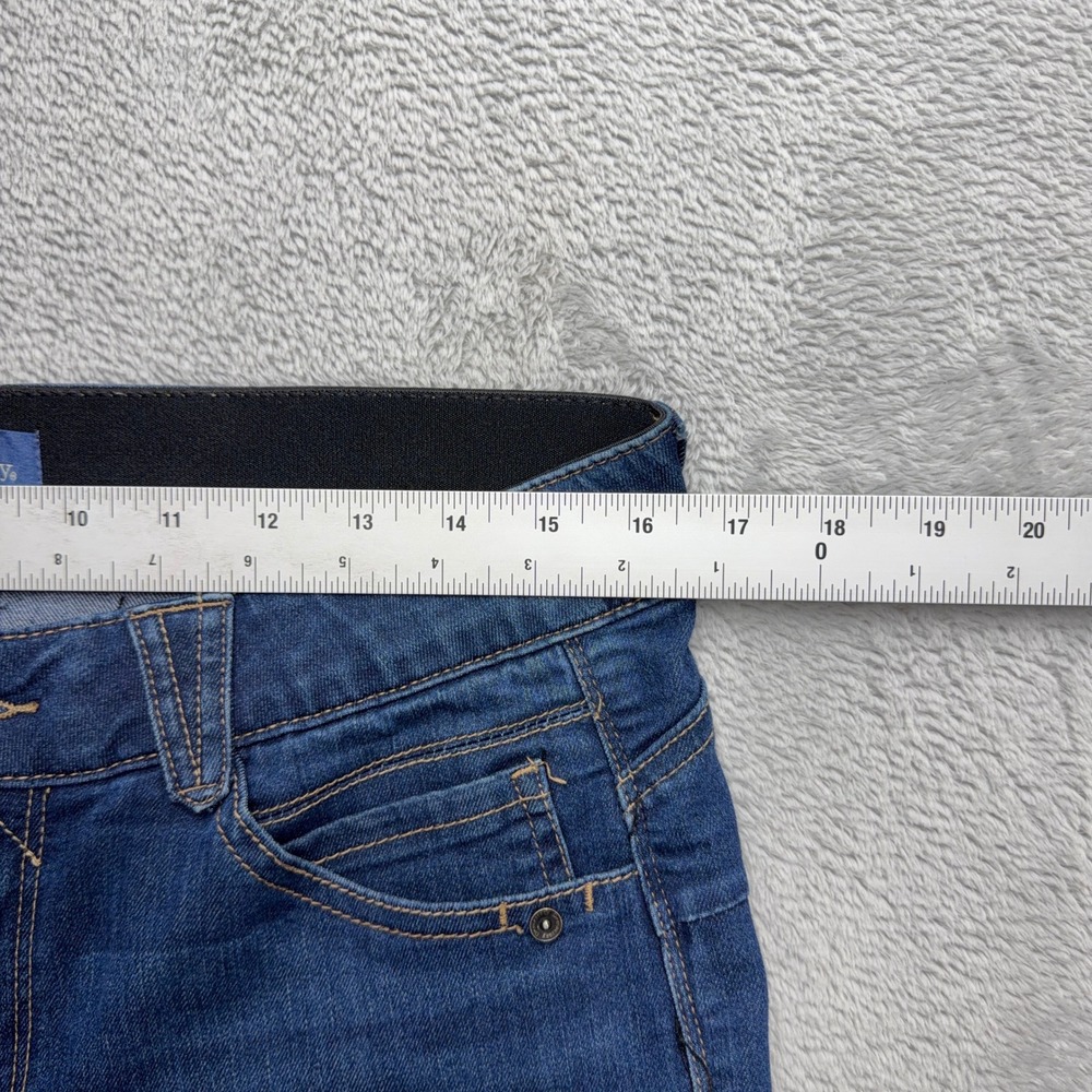 Democracy Jeans Womens 8 Blue Ab'solution Straight Leg Stretch Denim Slimming - Picture 6 of 7